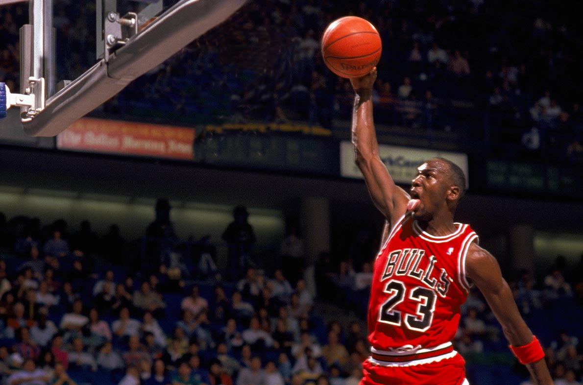Io App: Michael Jordan senza canestro